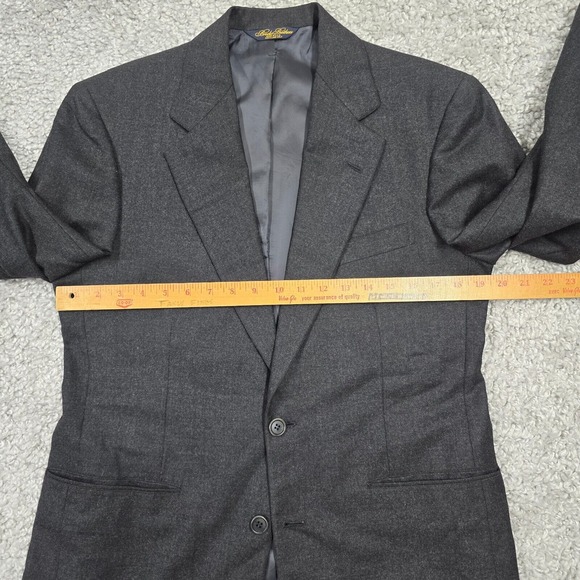 Brooks‎ Brothers Makers Sport Coat Men’s 37S Charcoal Wool Golden Fleece - Picture 12 of 16